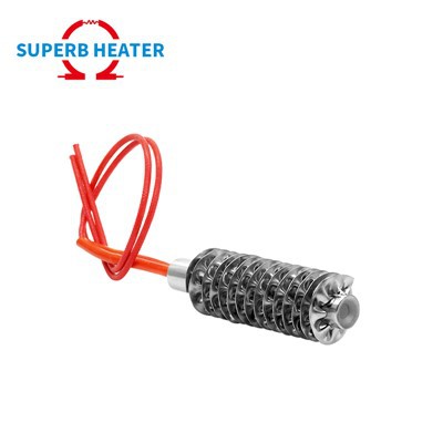 220V 100W ηλεκτρική κασέτα αέρα από ανοξείδωτο χάλυβα Σωληνοειδής ράβδος θέρμανσης με πτερύγιο